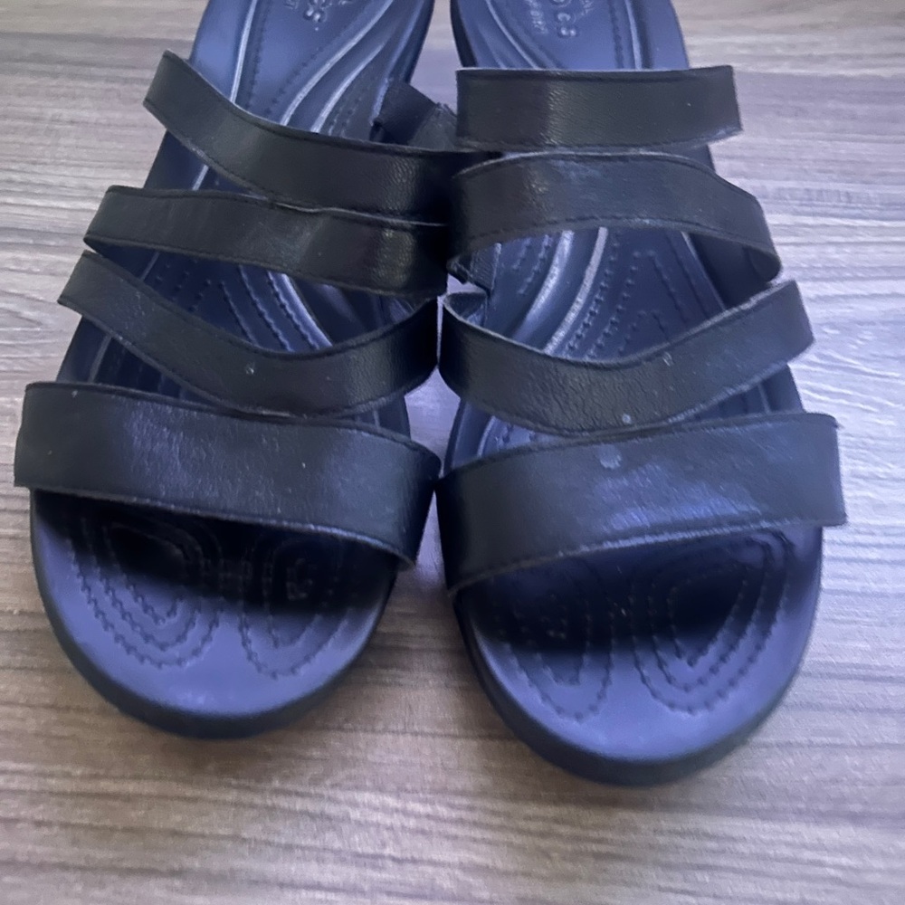 CROCS Black Women's Sandals